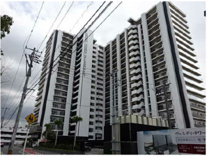 広島市南区宇品東、マンションの外観画像です