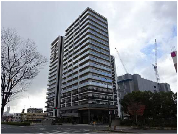 広島市南区宇品東、マンションの外観画像です