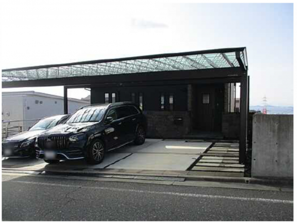 広島市西区古田台、中古一戸建ての外観画像です