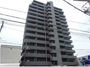 広島市南区大州、マンションの外観画像です