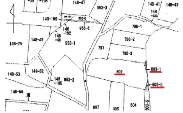 広島市南区青崎、土地の間取り画像です