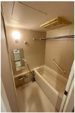 広島市東区牛田早稲田、マンションの風呂画像です