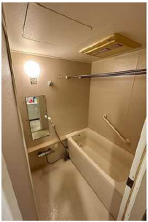 広島市東区牛田早稲田、マンションの風呂画像です