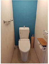 広島市南区東雲、マンションのトイレ画像です