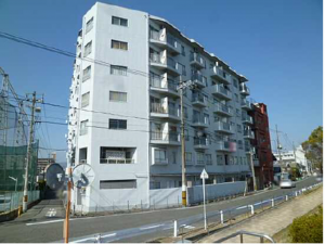 広島市中区吉島東、マンションの外観画像です