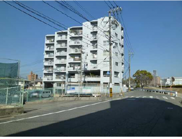 広島市中区吉島東、マンションの外観画像です