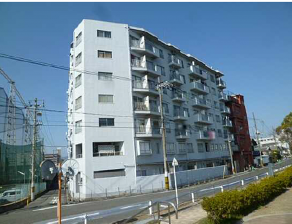 広島市中区吉島東、マンションの外観画像です