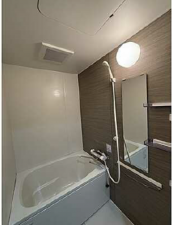 広島市西区打越町、マンションの風呂画像です