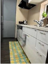 広島市南区東雲本町、マンションのキッチン画像です