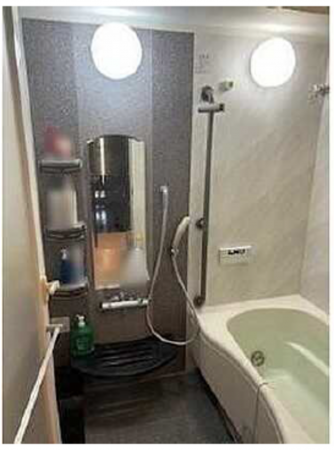 広島市南区東雲本町、マンションの風呂画像です