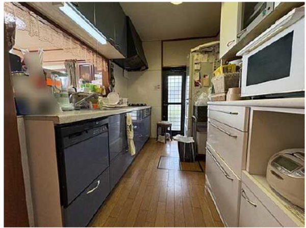 広島市西区草津梅が台、中古一戸建てのキッチン画像です