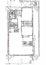 広島市南区宇品東、マンションの間取り画像です