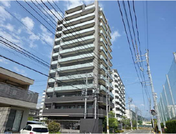 広島市南区宇品東、マンションの外観画像です