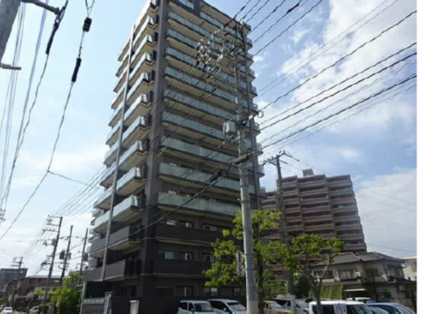 広島市南区宇品東、マンションの外観画像です