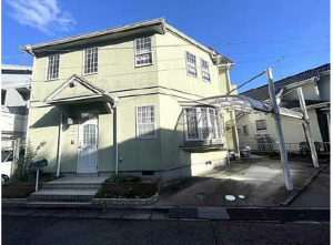 広島市東区馬木、中古一戸建ての外観画像です