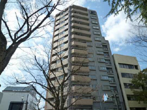 広島市中区中島町、マンションの外観画像です