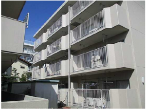 広島市西区南観音、マンションの外観画像です