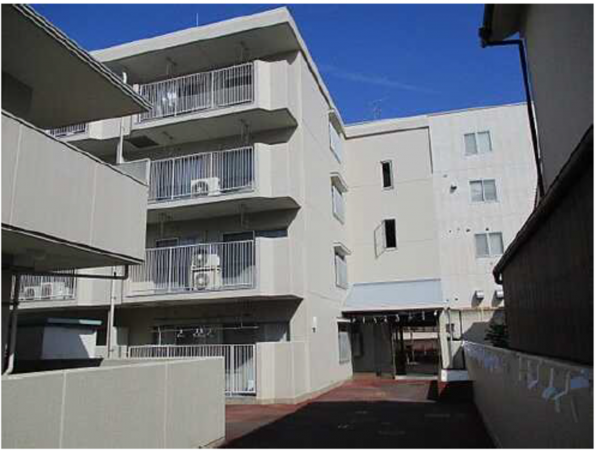 広島市西区南観音、マンションの外観画像です