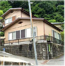 広島市西区竜王町、収益物件/住宅の外観画像です