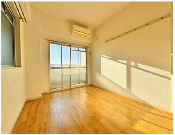 広島市南区皆実町、マンションの居間画像です