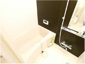 広島市中区小町、マンションの風呂画像です