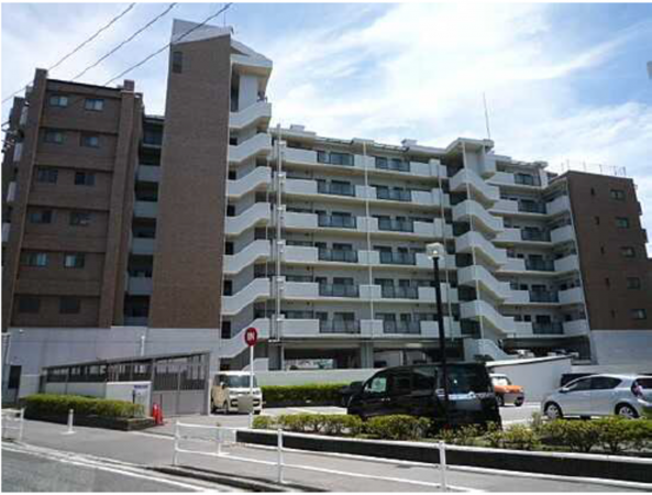 広島市南区南蟹屋、マンションの外観画像です