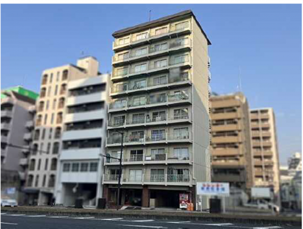 広島市中区西平塚町、収益物件/マンションの外観画像です