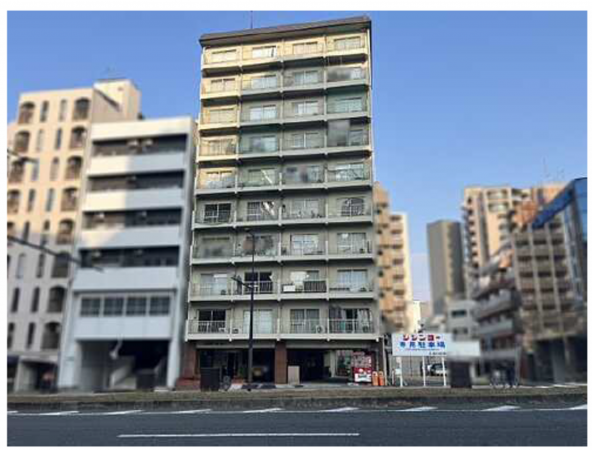 広島市中区西平塚町、収益物件/マンションの外観画像です
