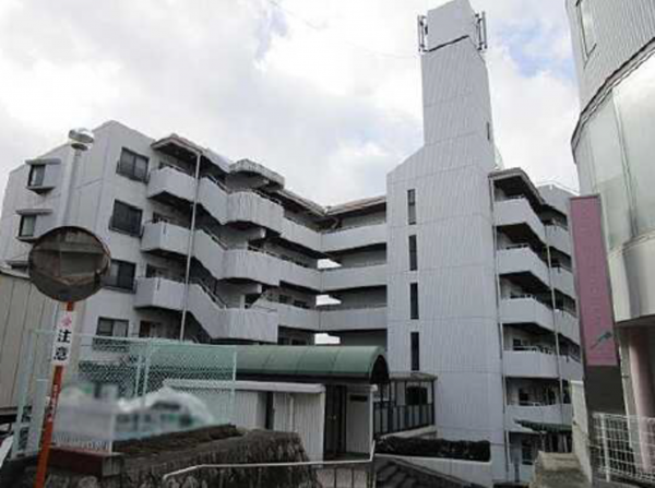 広島市東区牛田東、マンションの外観画像です