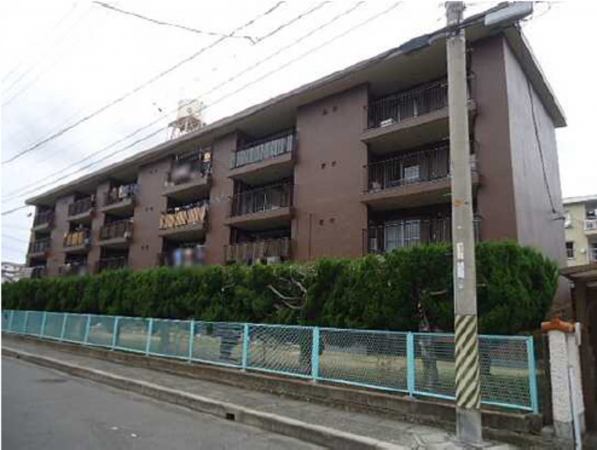 呉市焼山東、マンションの外観画像です