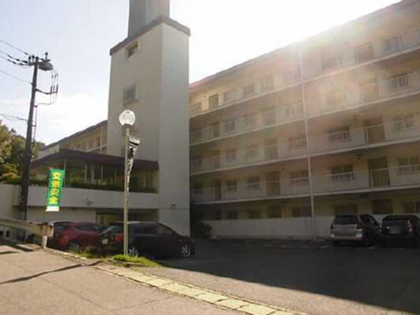 広島市西区己斐東、マンションの外観画像です