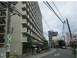 広島市西区己斐本町、マンションの画像です