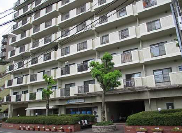 広島市西区己斐本町、マンションの外観画像です