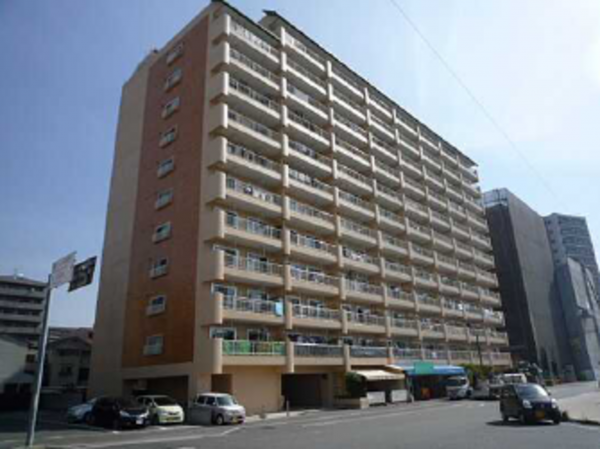 広島市南区宇品海岸、マンションの外観画像です