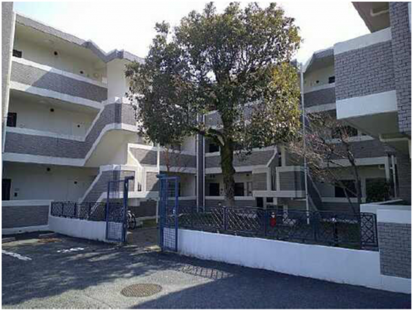 広島市西区古江西町、マンションの外観画像です