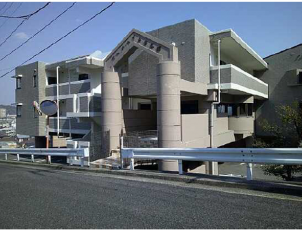広島市西区古江西町、マンションの外観画像です