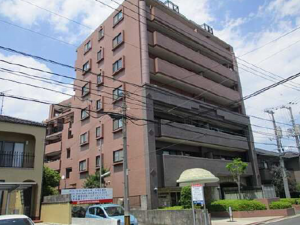 広島市西区草津東、マンションの外観画像です