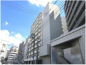 広島市東区光町、マンションの外観画像です