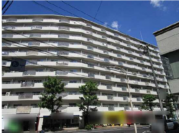 広島市東区光町、マンションの外観画像です