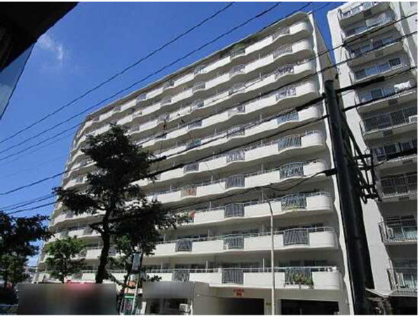 広島市東区光町、マンションの外観画像です