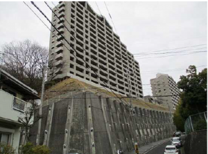 広島市西区井口台、マンションの外観画像です