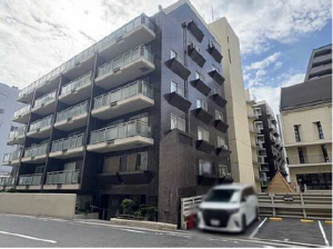 広島市中区上幟町、マンションの外観画像です