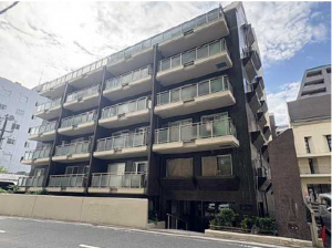 広島市中区上幟町、マンションの外観画像です