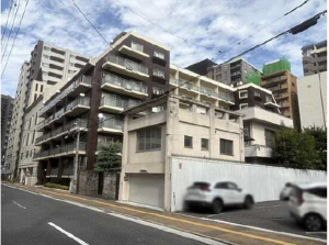 広島市中区上幟町、マンションの外観画像です