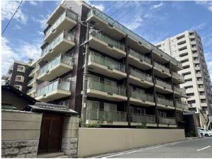 広島市中区上幟町、マンションの外観画像です