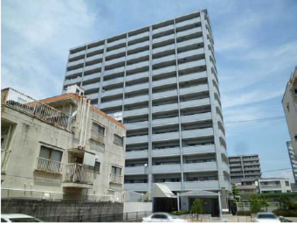 広島市中区光南、マンションの外観画像です