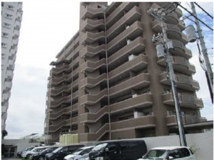 広島市西区観音新町、マンションの外観画像です