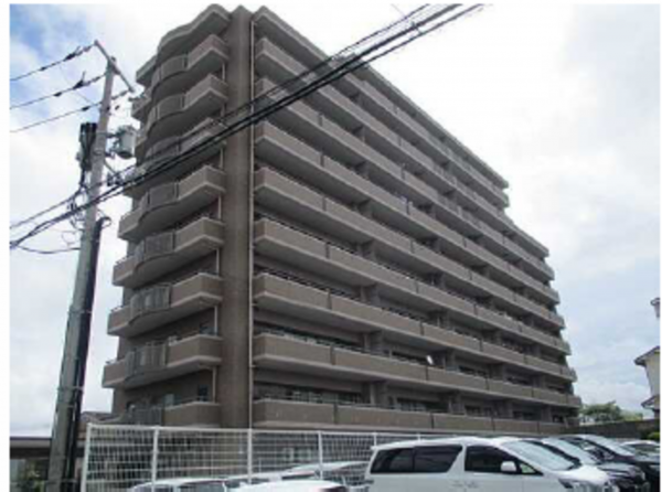 広島市西区観音新町、マンションの外観画像です