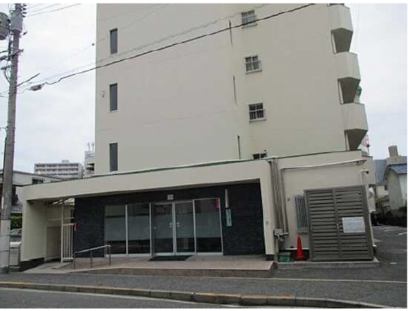 広島市西区東観音町、マンションの外観画像です