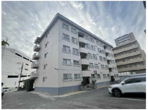 広島市西区井口明神、マンションの外観画像です